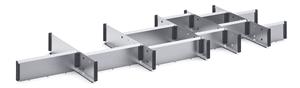 16 Compartment Steel Divider Kit External1300W x 525 x 100H Bott Cubio Metal Drawer Divider Kits 43020741.51 